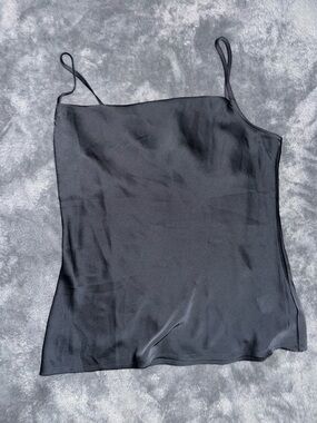 Express Charcoal Gray Satin Camisole